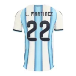 Lautaro Martínez Argentina 2026/27 Authentic Home Jersey by Adidas