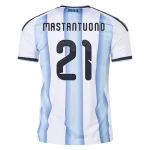 Franco Mastantuono Argentina 2026/27 Home Jersey by Adidas