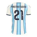 Franco Mastantuono Argentina 2026/27 Authentic Home Jersey by Adidas