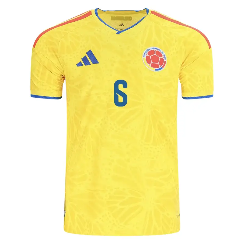 Colombia national football team jersey.