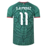 Santiago Giménez Mexico 2026/27 Authentic Home Jersey by Adidas