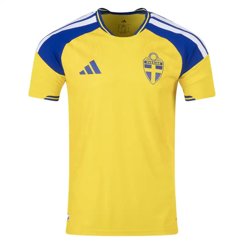 Sweden 2026/27 Authentic Home Jersey.