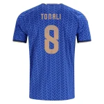 Sandro Tonali Italy 2026/27 Home Jersey by Adidas
