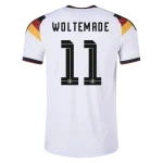 Nick Woltemade Germany 2026/27 Authentic Home Jersey by Adidas