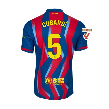 Cubarsí 5 FC Barcelona jersey.