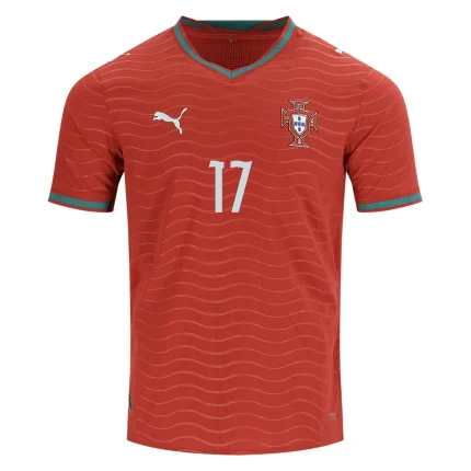 Portugal national football team jersey, number 17.