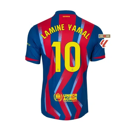 Lamine Yamal Barcelona jersey, number 10.
