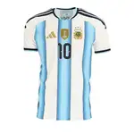 Argentina national football team jersey with number 10.