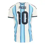 Argentina soccer jersey with Messi and number 10.