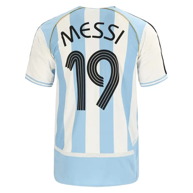 Messi 19 Argentina soccer jersey.