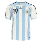 Argentina soccer jersey with number 19.