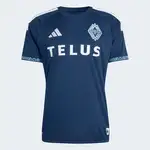 Vancouver Whitecaps FC 2026 jersey with Telus logo. Thomas Muller may play in this jersey.
