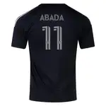 ABADA 11 soccer jersey.