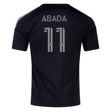 ABADA 11 soccer jersey.