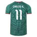 Mexico jersey with Carlos U. and number 11.