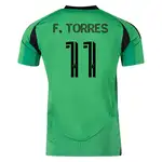 F. TORRES number 11 jersey.