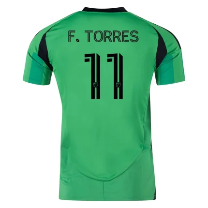 F. TORRES number 11 jersey.