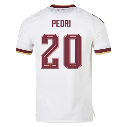 Pedri Spain 26/27 Authentic Away back view