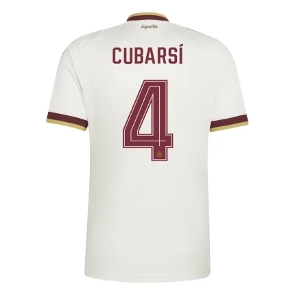 Pau Cubarsi Spain 26/27 Away back view