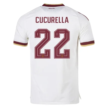 Marc Cucurella Spain 26/27 Authentic Away back view
