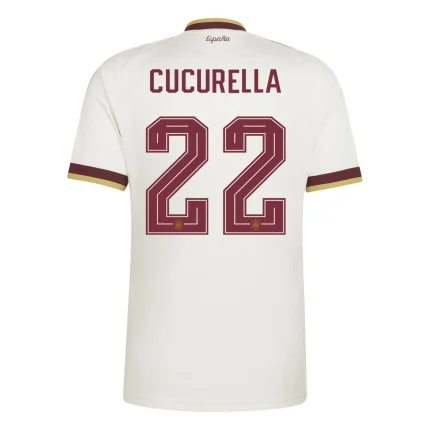 Marc Cucurella Spain 26/27 Away back view