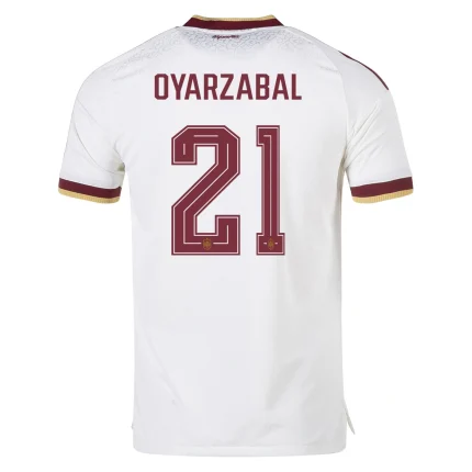 Mikel Oyarzabal Spain 26/27 Authentic Away back view