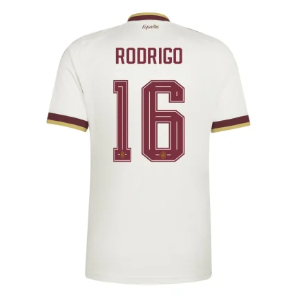 Rodrigo Hernandez Spain 26/27 Away back view