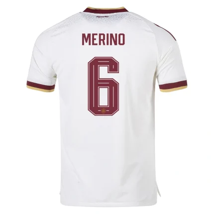 Mikel Merino Spain 26/27 Authentic Away back view