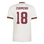 Martin Zubimendi Spain 26/27 Away back view