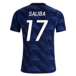 William Saliba France 26/27 Home Jersey back view