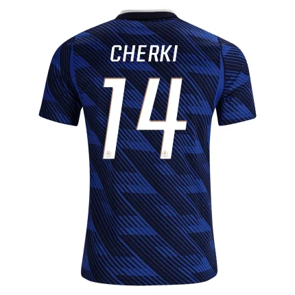 Rayan Cherki France 26/27 Home back view