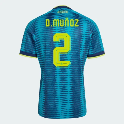 Daniel Munoz Colombia 26/27 Away back view