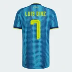 Luis Diaz Colombia 26/27 Authentic Away back view