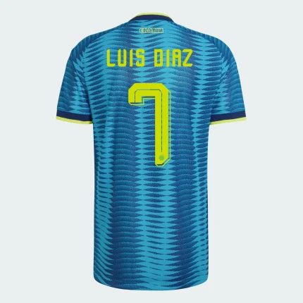 Luis Diaz Colombia 26/27 Authentic Away back view