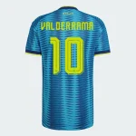 Carlos Valderrama Colombia 26/27 Authentic Away back view