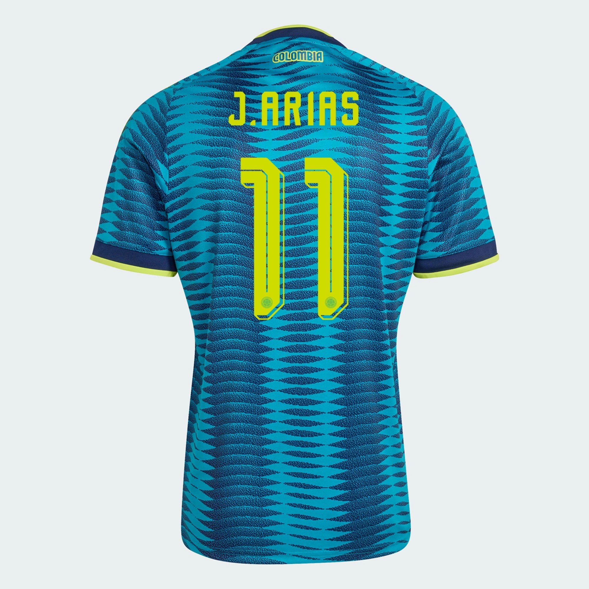 image_1774514836407 Jhon Arias Colombia 26/27 Away Jersey back view