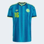 Jefferson Lerma Colombia 2026/27 Authentic Away Jersey by Adidas - Image 2