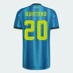 Juan Quintero Colombia 26/27 Authentic Away back view