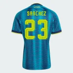Davinson Sanchez Colombia 26/27 Away back view