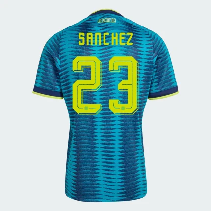 Davinson Sanchez Colombia 26/27 Away back view