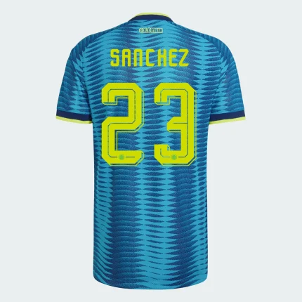 Davinson Sanchez Colombia 2026/27 Authentic Away back view