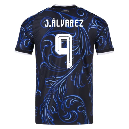 Julian Alvarez Argentina 26/27 Authentic Away back view