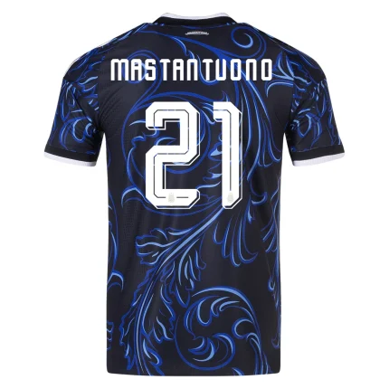 Franco Mastantuono Argentina 26/27 Authentic Away back view