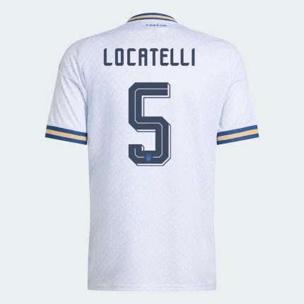 Manuel Locatelli Italy 2026/27 Away back view
