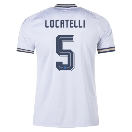 Manuel Locatelli Italy 2026/27 Authentic Away back view