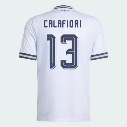 Riccardo Calafiori Italy 2026/27 Away back view