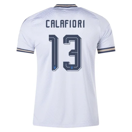 Riccardo Calafiori Italy 2026/27 Authentic Away back view