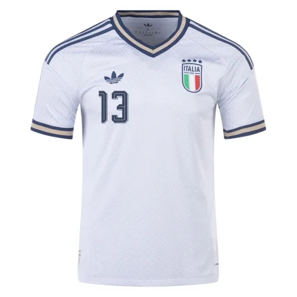 Riccardo Calafiori Italy 2026/27 Authentic Away front view