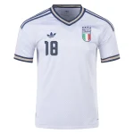Nicolo Barella Italy 2026/27 Authentic Away Jersey by Adidas - Image 2
