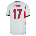 Phil Foden England 2026/27 Authentic Home back view